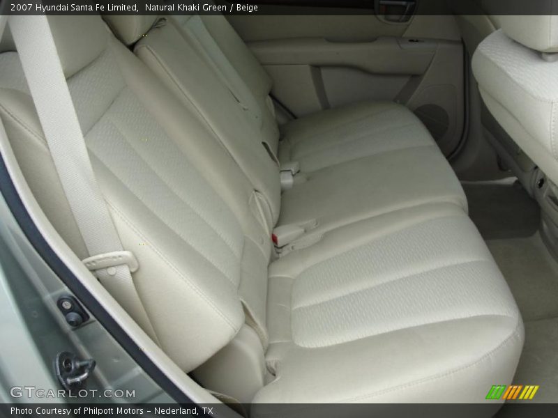Natural Khaki Green / Beige 2007 Hyundai Santa Fe Limited