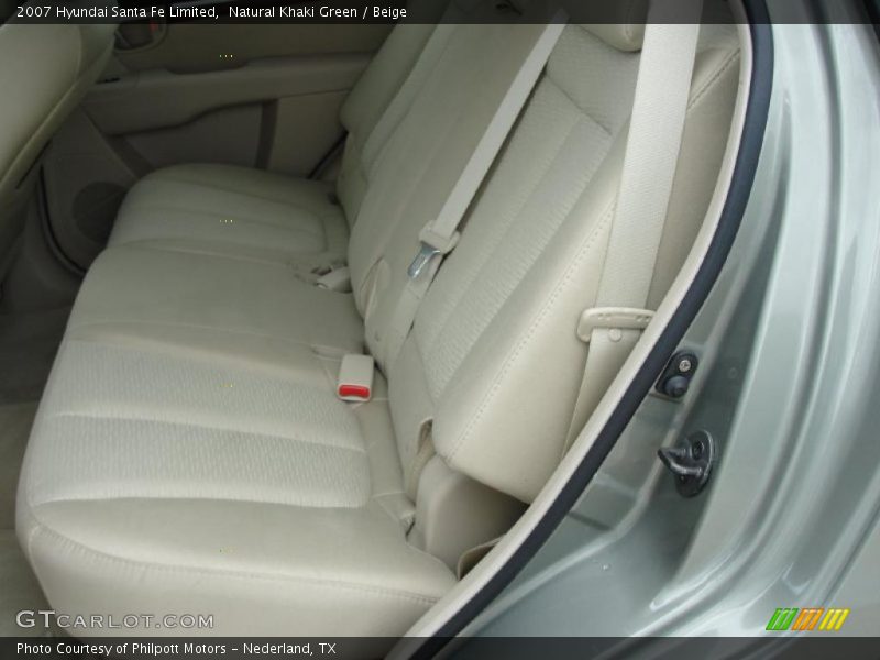 Natural Khaki Green / Beige 2007 Hyundai Santa Fe Limited