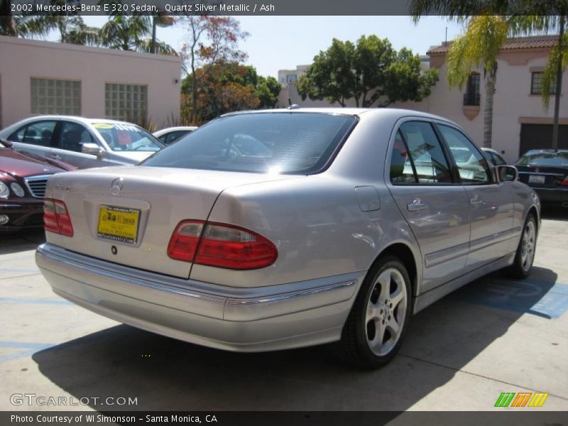 Quartz Silver Metallic / Ash 2002 Mercedes-Benz E 320 Sedan