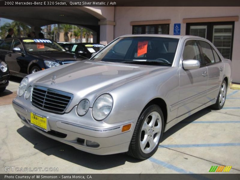 Quartz Silver Metallic / Ash 2002 Mercedes-Benz E 320 Sedan