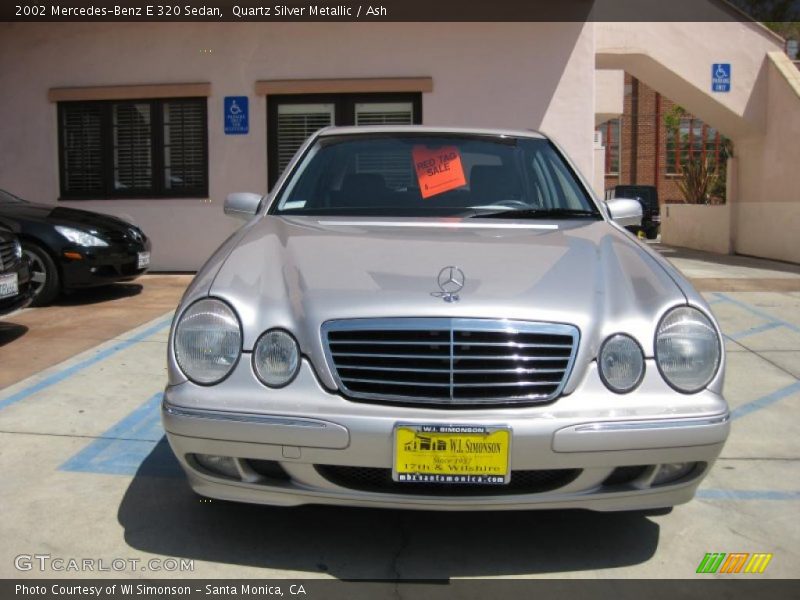 Quartz Silver Metallic / Ash 2002 Mercedes-Benz E 320 Sedan