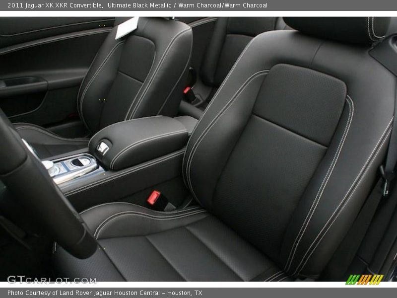 Ultimate Black Metallic / Warm Charcoal/Warm Charcoal 2011 Jaguar XK XKR Convertible