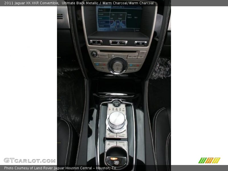 Ultimate Black Metallic / Warm Charcoal/Warm Charcoal 2011 Jaguar XK XKR Convertible