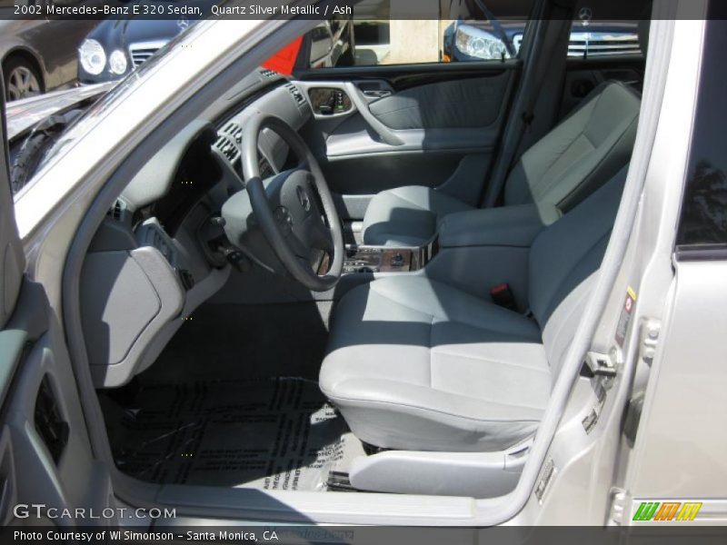 Quartz Silver Metallic / Ash 2002 Mercedes-Benz E 320 Sedan