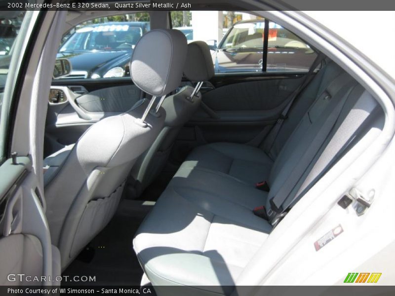 Quartz Silver Metallic / Ash 2002 Mercedes-Benz E 320 Sedan