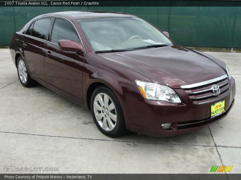 Cassis Red Pearl / Graphite 2007 Toyota Avalon XLS