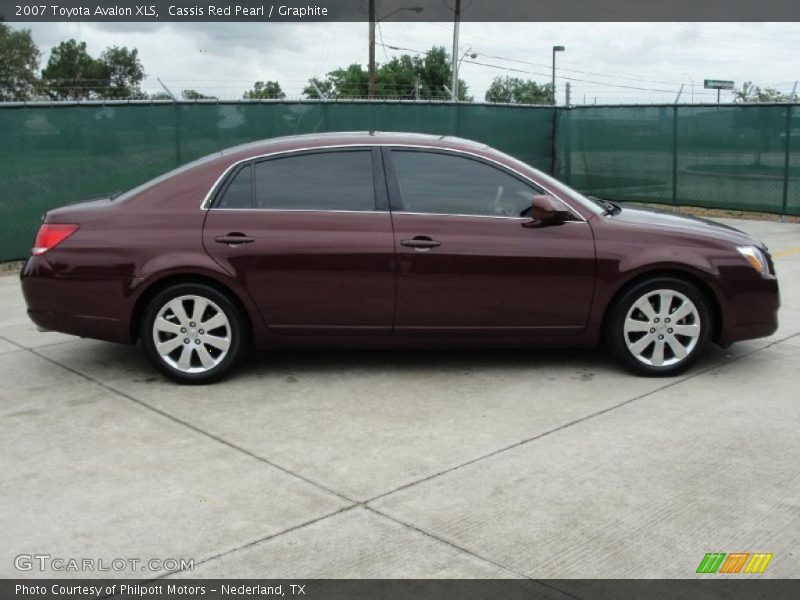 Cassis Red Pearl / Graphite 2007 Toyota Avalon XLS