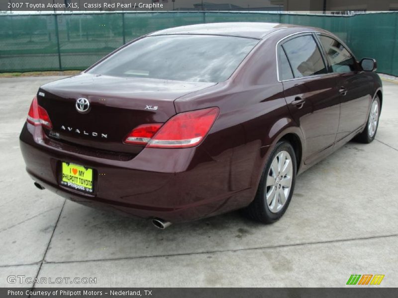 Cassis Red Pearl / Graphite 2007 Toyota Avalon XLS