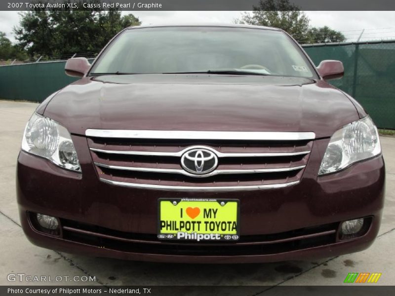 Cassis Red Pearl / Graphite 2007 Toyota Avalon XLS