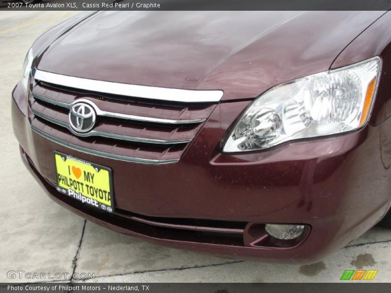 Cassis Red Pearl / Graphite 2007 Toyota Avalon XLS