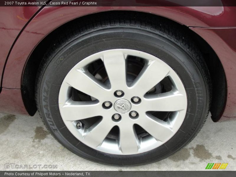 Cassis Red Pearl / Graphite 2007 Toyota Avalon XLS