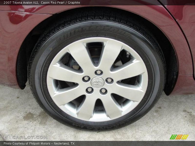 Cassis Red Pearl / Graphite 2007 Toyota Avalon XLS