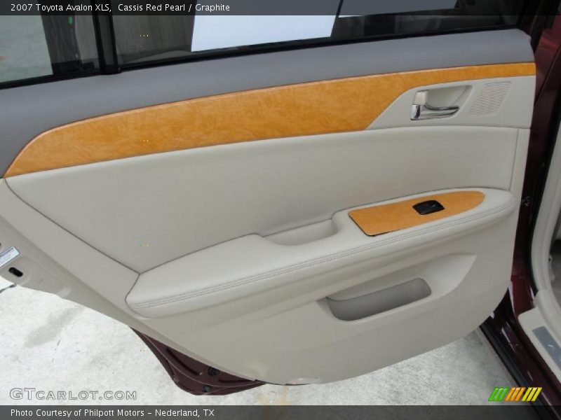 Cassis Red Pearl / Graphite 2007 Toyota Avalon XLS