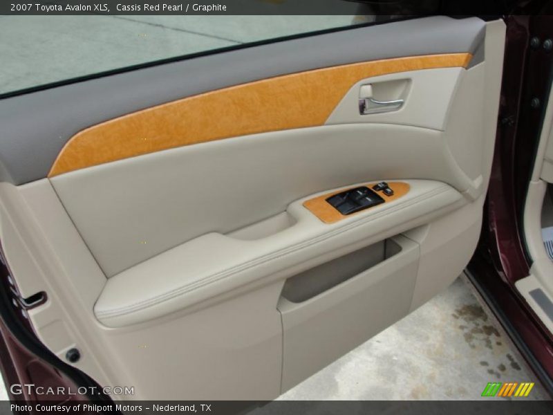 Cassis Red Pearl / Graphite 2007 Toyota Avalon XLS