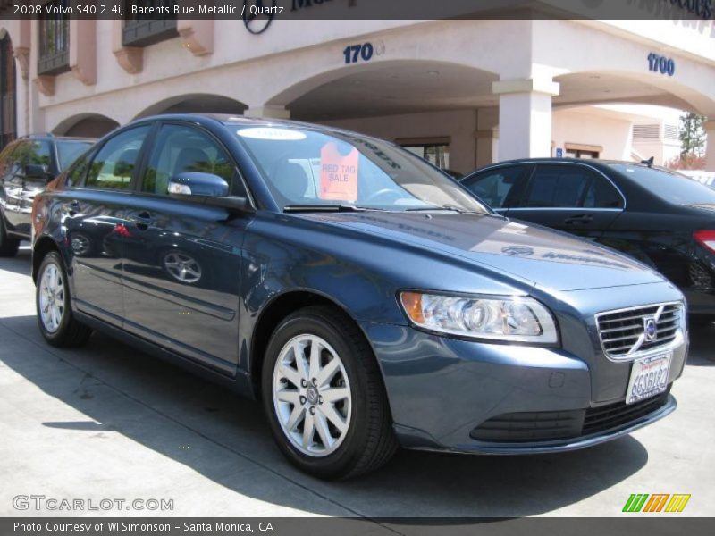 Barents Blue Metallic / Quartz 2008 Volvo S40 2.4i