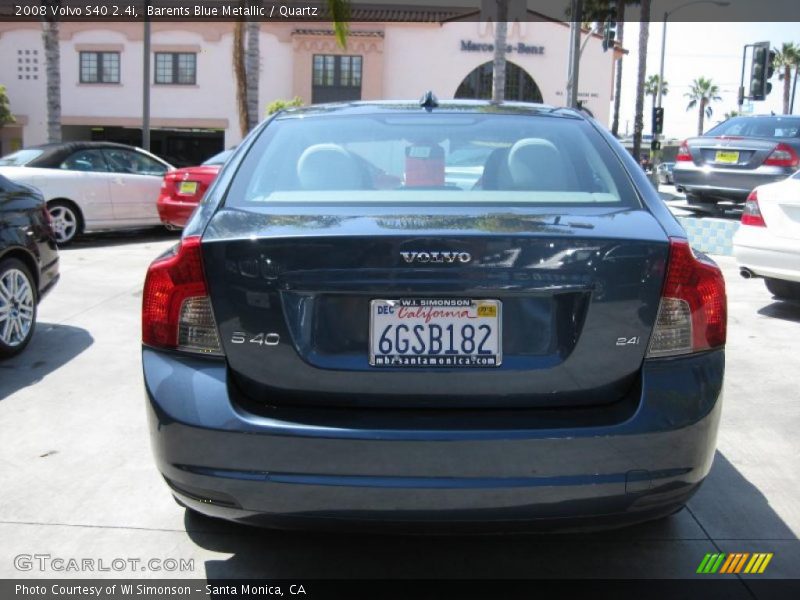 Barents Blue Metallic / Quartz 2008 Volvo S40 2.4i