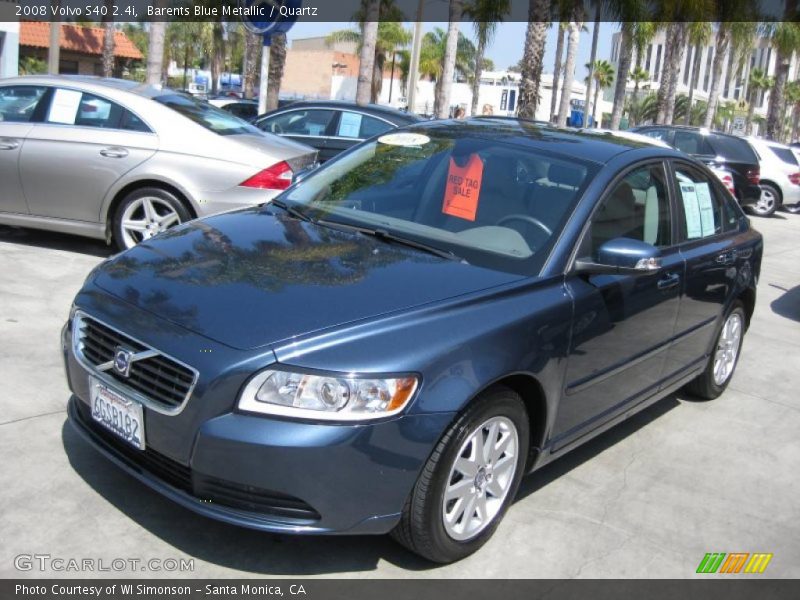 Barents Blue Metallic / Quartz 2008 Volvo S40 2.4i