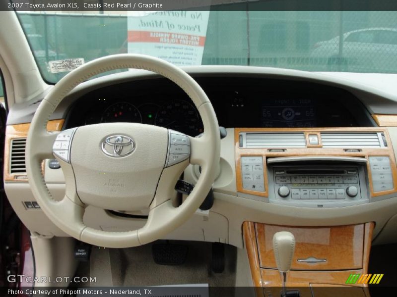 Cassis Red Pearl / Graphite 2007 Toyota Avalon XLS