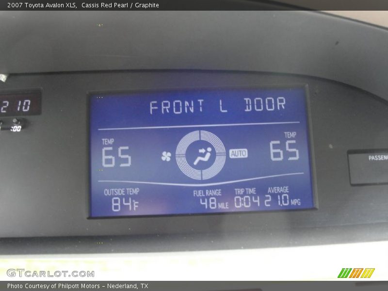 Cassis Red Pearl / Graphite 2007 Toyota Avalon XLS