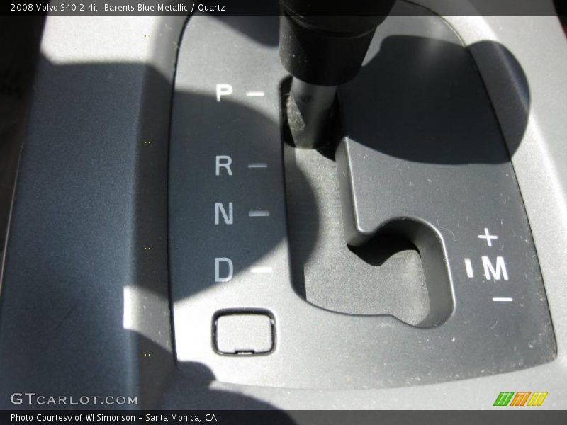 Barents Blue Metallic / Quartz 2008 Volvo S40 2.4i
