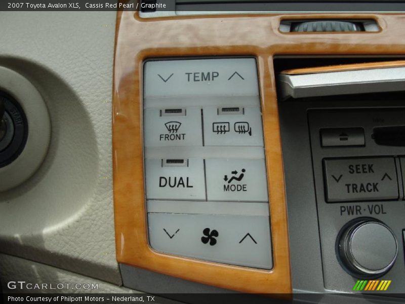 Cassis Red Pearl / Graphite 2007 Toyota Avalon XLS