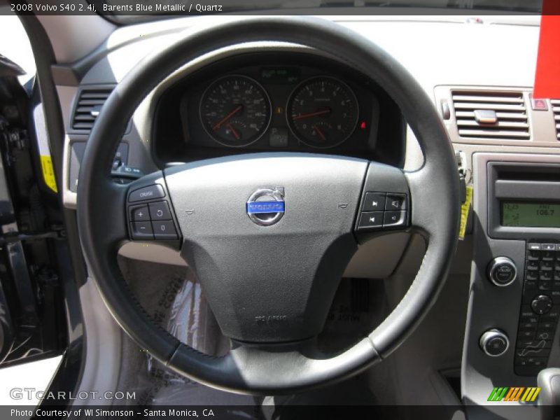 Barents Blue Metallic / Quartz 2008 Volvo S40 2.4i