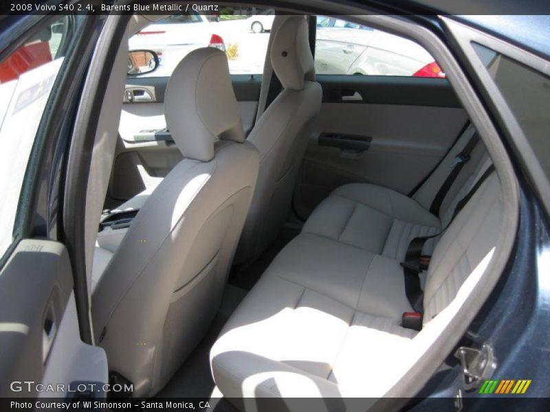 Barents Blue Metallic / Quartz 2008 Volvo S40 2.4i