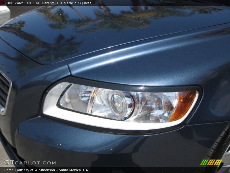 Barents Blue Metallic / Quartz 2008 Volvo S40 2.4i