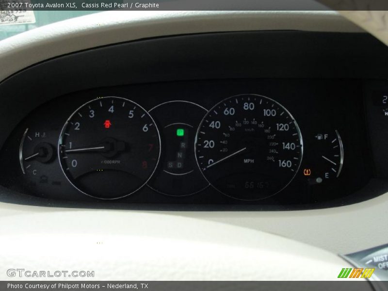 Cassis Red Pearl / Graphite 2007 Toyota Avalon XLS
