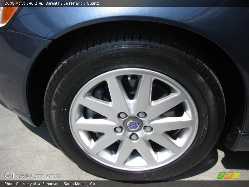 Barents Blue Metallic / Quartz 2008 Volvo S40 2.4i
