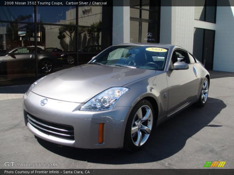 Carbon Silver / Charcoal 2008 Nissan 350Z Touring Coupe