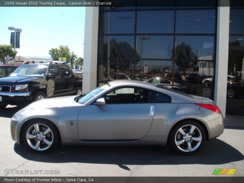 Carbon Silver / Charcoal 2008 Nissan 350Z Touring Coupe