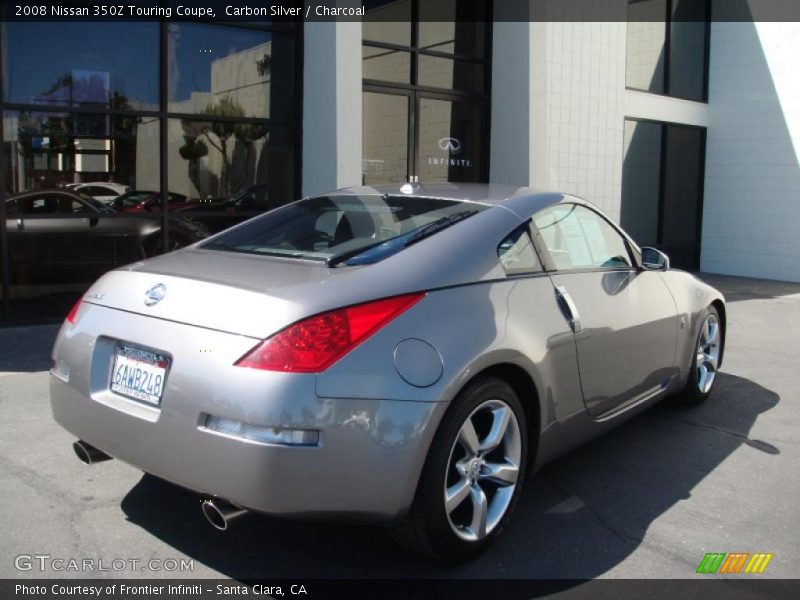 Carbon Silver / Charcoal 2008 Nissan 350Z Touring Coupe