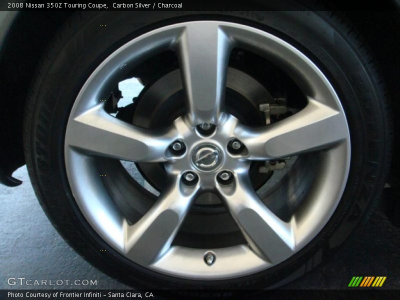 Carbon Silver / Charcoal 2008 Nissan 350Z Touring Coupe