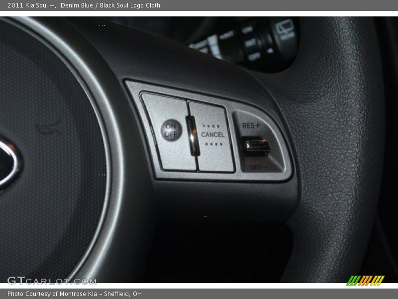 Denim Blue / Black Soul Logo Cloth 2011 Kia Soul +
