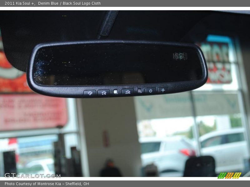 Denim Blue / Black Soul Logo Cloth 2011 Kia Soul +