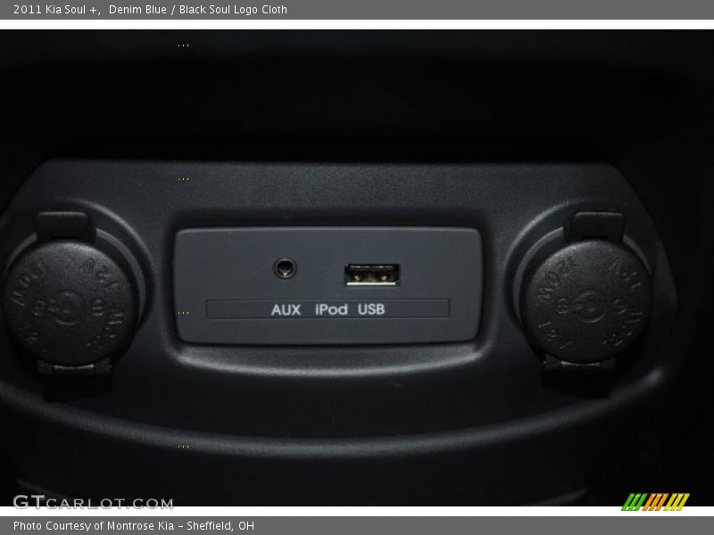 Denim Blue / Black Soul Logo Cloth 2011 Kia Soul +