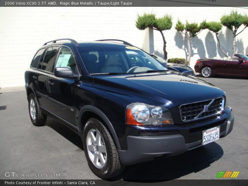 Magic Blue Metallic / Taupe/Light Taupe 2006 Volvo XC90 2.5T AWD