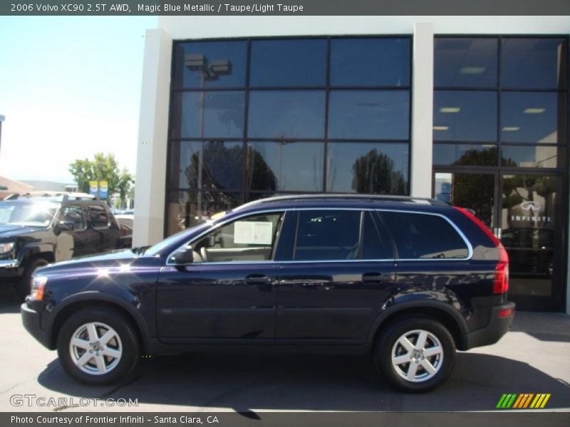 Magic Blue Metallic / Taupe/Light Taupe 2006 Volvo XC90 2.5T AWD