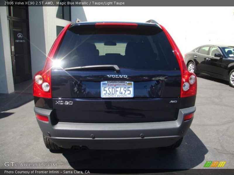 Magic Blue Metallic / Taupe/Light Taupe 2006 Volvo XC90 2.5T AWD