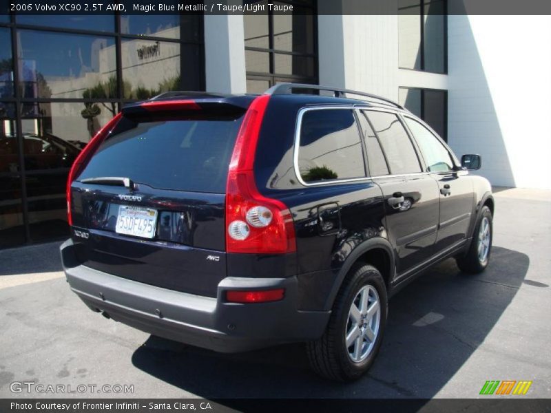 Magic Blue Metallic / Taupe/Light Taupe 2006 Volvo XC90 2.5T AWD