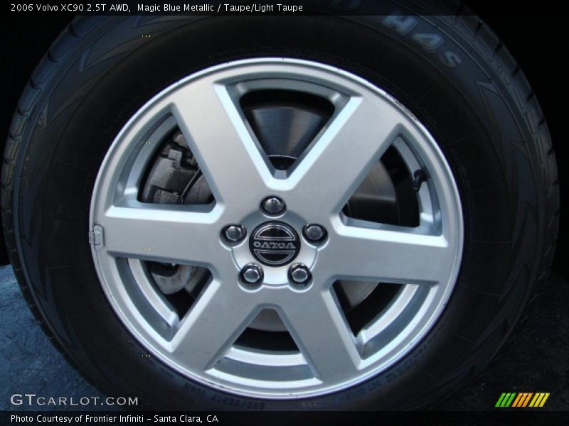 Magic Blue Metallic / Taupe/Light Taupe 2006 Volvo XC90 2.5T AWD