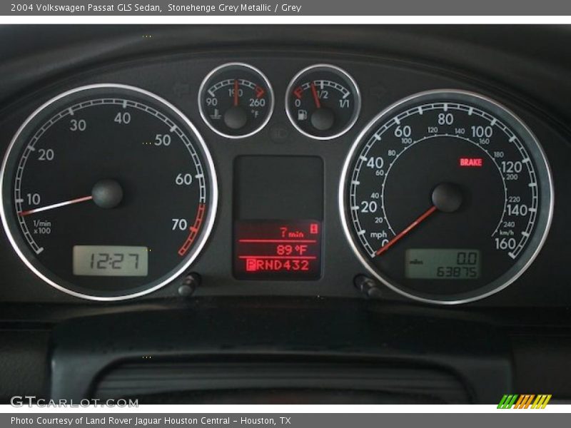 Stonehenge Grey Metallic / Grey 2004 Volkswagen Passat GLS Sedan