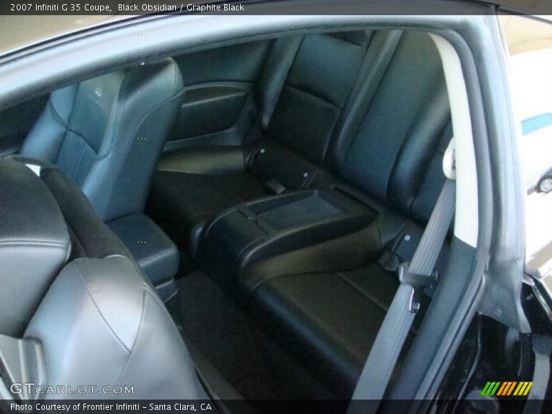Black Obsidian / Graphite Black 2007 Infiniti G 35 Coupe