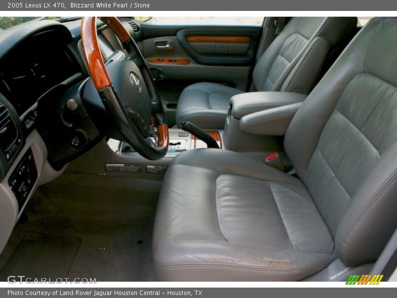 Blizzard White Pearl / Stone 2005 Lexus LX 470