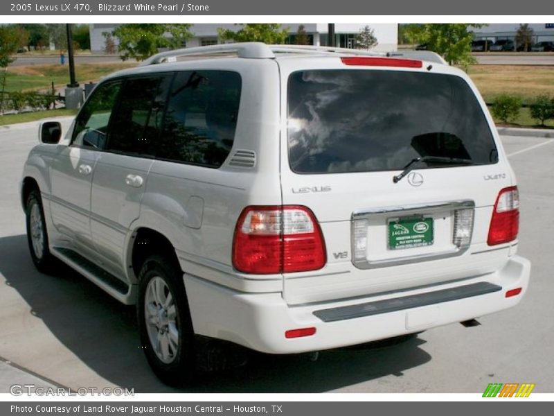 Blizzard White Pearl / Stone 2005 Lexus LX 470