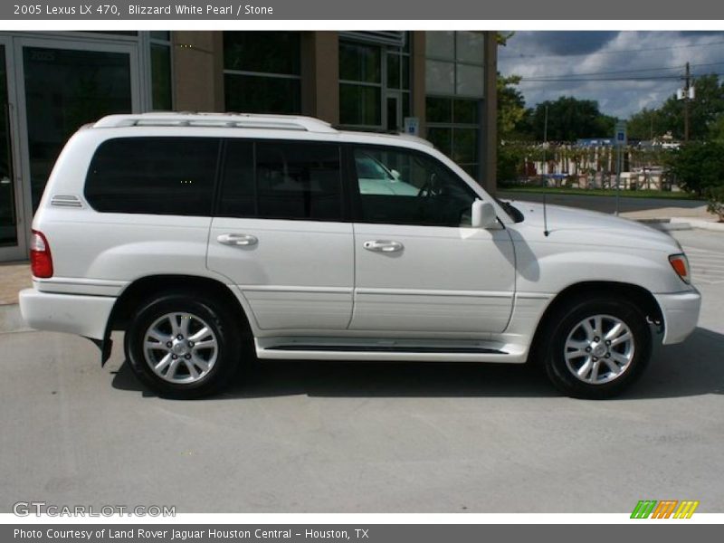 Blizzard White Pearl / Stone 2005 Lexus LX 470
