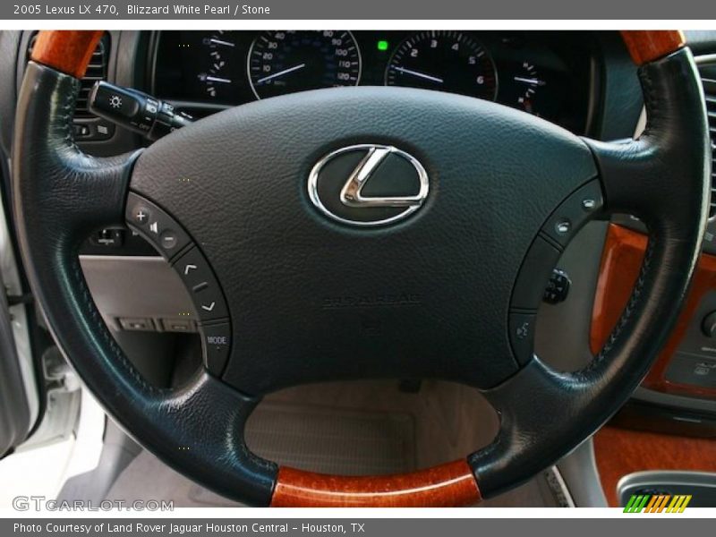 Blizzard White Pearl / Stone 2005 Lexus LX 470