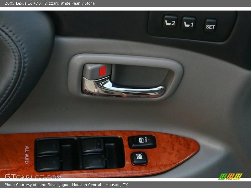 Blizzard White Pearl / Stone 2005 Lexus LX 470
