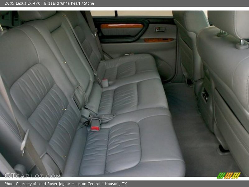 Blizzard White Pearl / Stone 2005 Lexus LX 470